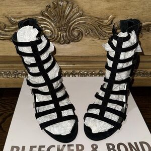 Bleecker and Bond Caged Style Heels - G4159L1001 - Maeve, Black